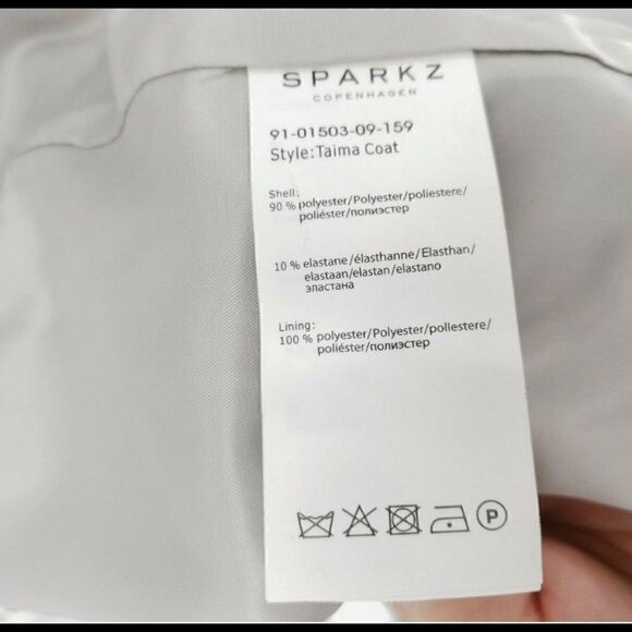 - #100 ANTHROPOLOGIE SPARKZ COPPENHAGEN loose fit coat - Picture 7 of 10